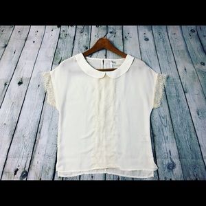 Lauren Conrad Size S chiffon top
